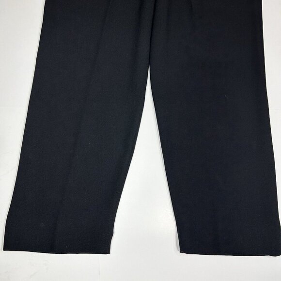 Urban Works Women 2pc Black Button Up Pants Suit Set Blazer 14 Pants 12 Lined - Picture 12 of 12